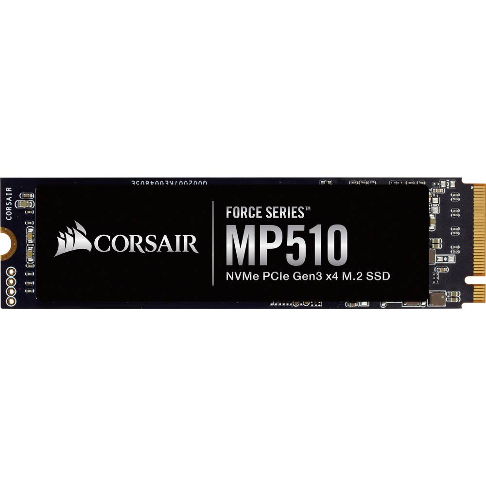 Image of Corsair Force MP510 960 GB NVMe/PCIe M2 internal SSD PCIe NVMe 30 x4 Retail CSSD-F960GBMP510B
