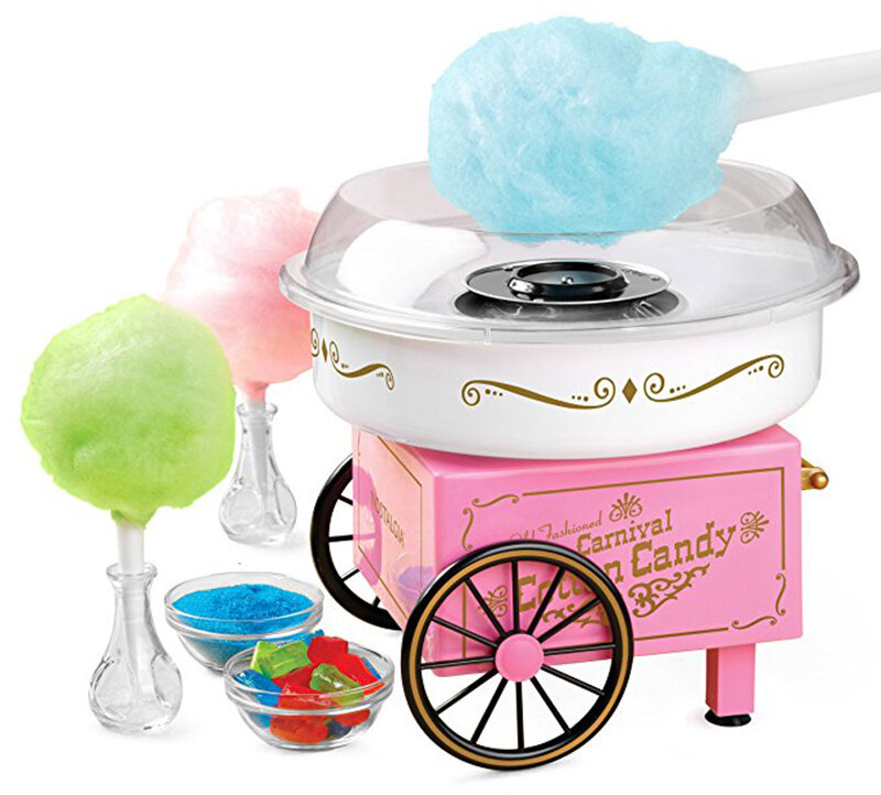 Image of Cotton Candy Maker Machine Nostalgia DIY Cotton Candy Sugar Machine For Kids Gift Children