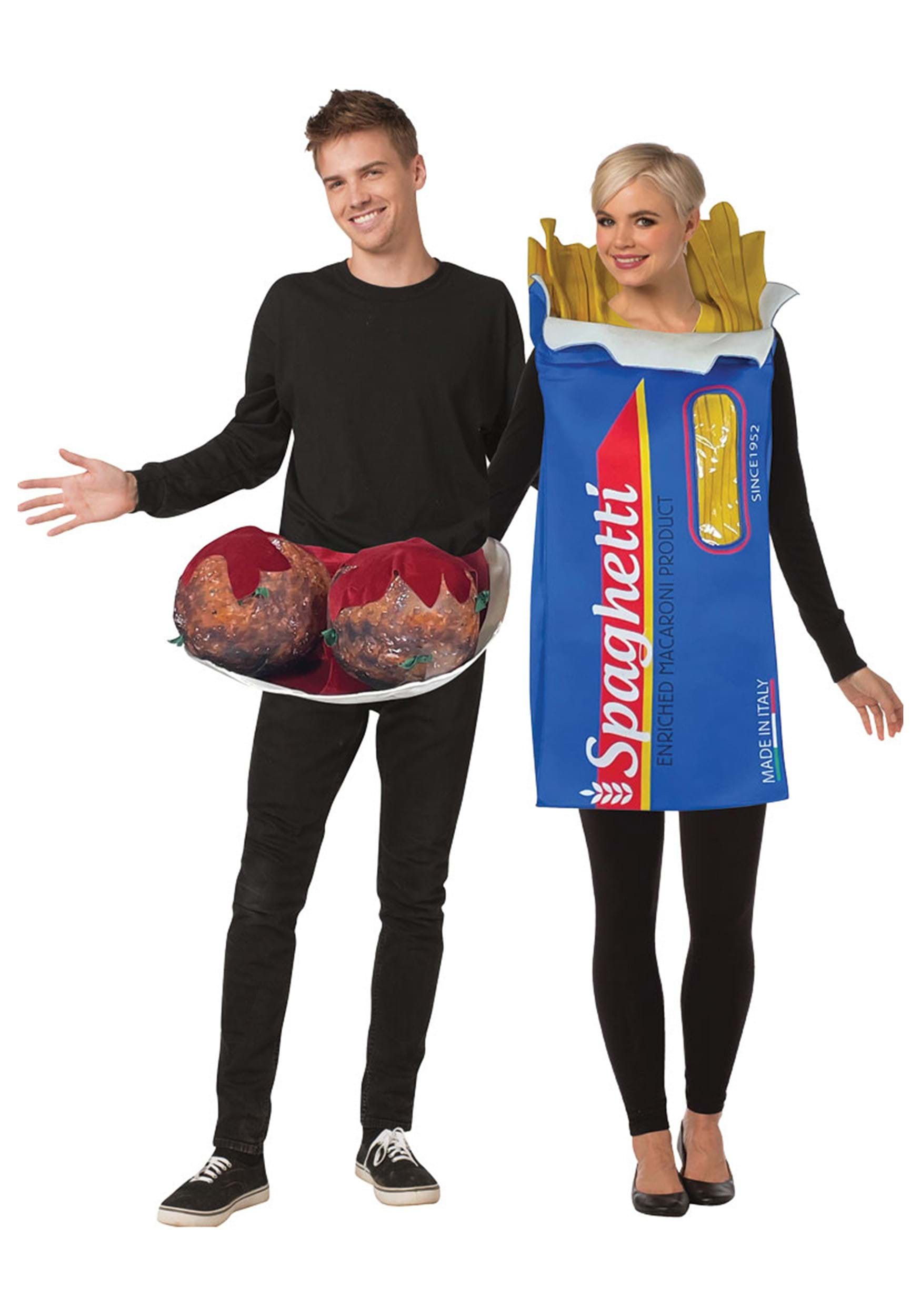 Image of Couples Spaghetti and Meatballs Costume ID MO6319-ST