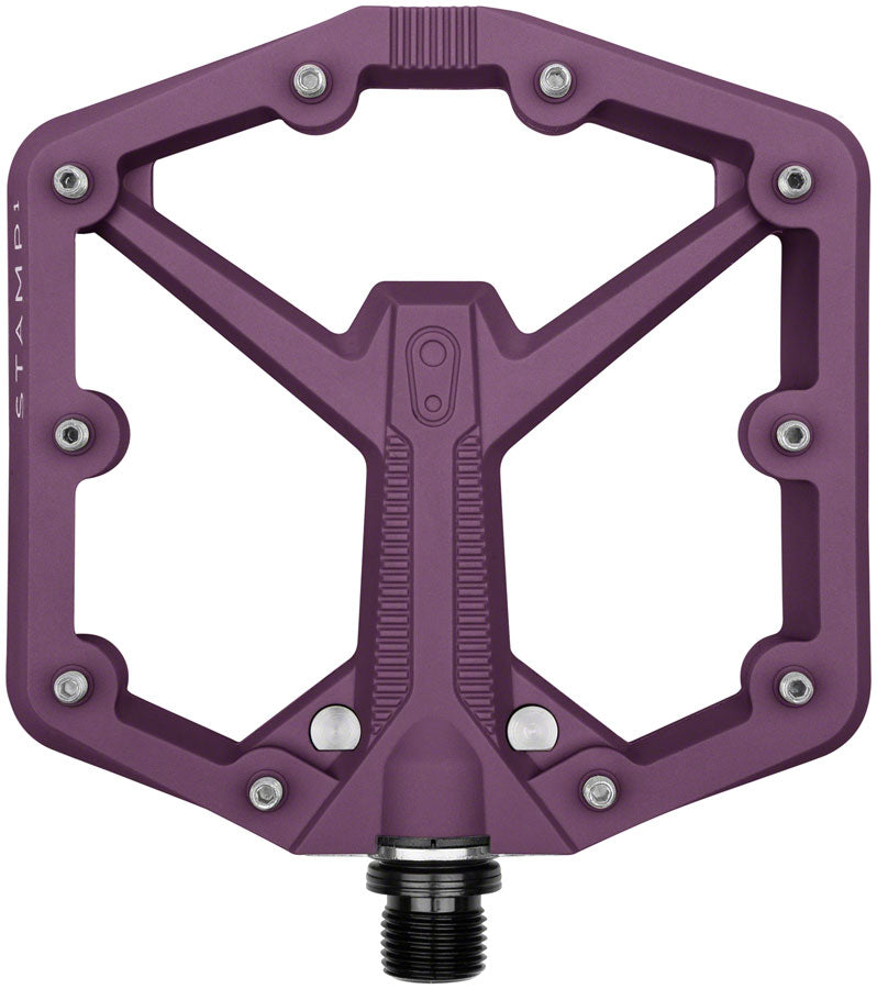 Image of Crank Brothers Stamp 1 Gen 2 Pedals - Platform Composite 9/16" Purple Large