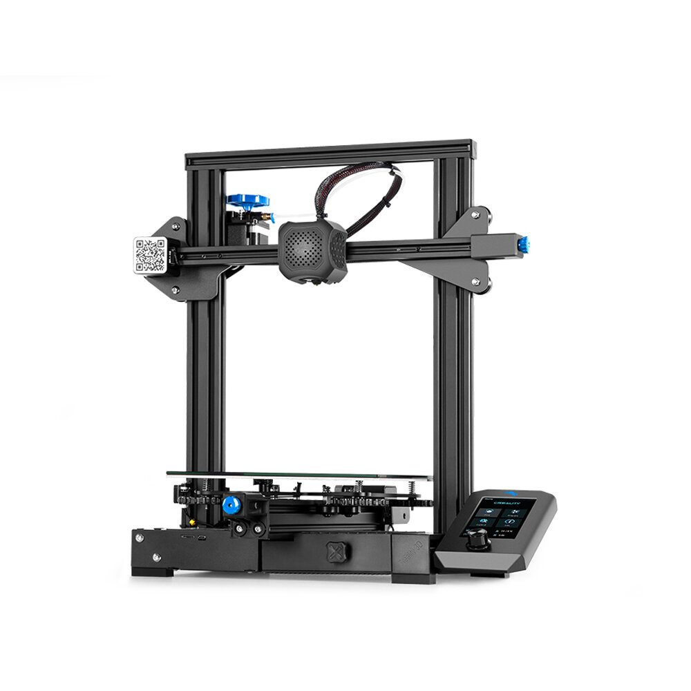 Image of Creality 3D® Ender-3 V2 Upgraded 3D Printer Kit 220x220x250mm Printing Size TMC2208/Ultra-silent 32-bit Mainboard/Carbor
