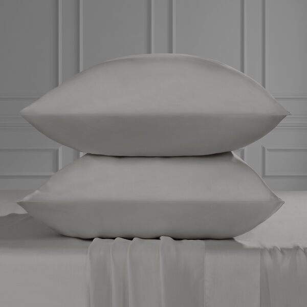 Image of Crisp Tencel Grey Sheet Set Queen | Hollander Sleep and Décor