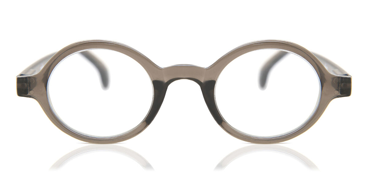 Image of Croon Churchill Cinzas Transparent Óculos de Grau Cinzas Masculino BRLPT