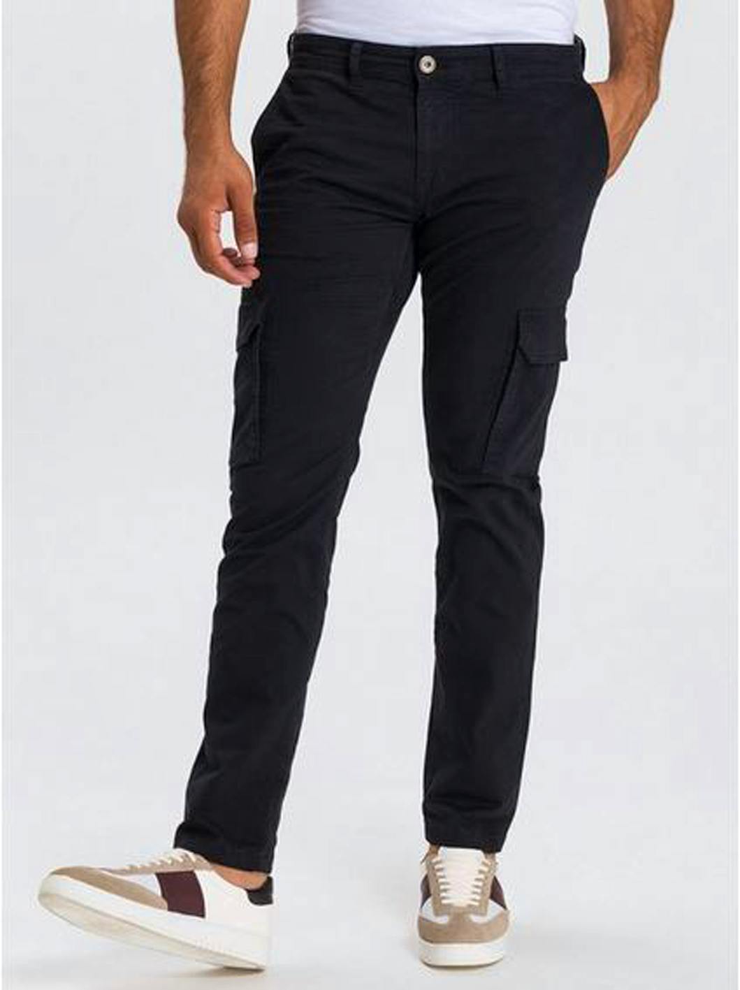 Image of Cross Cargohose Tapered Fit black
