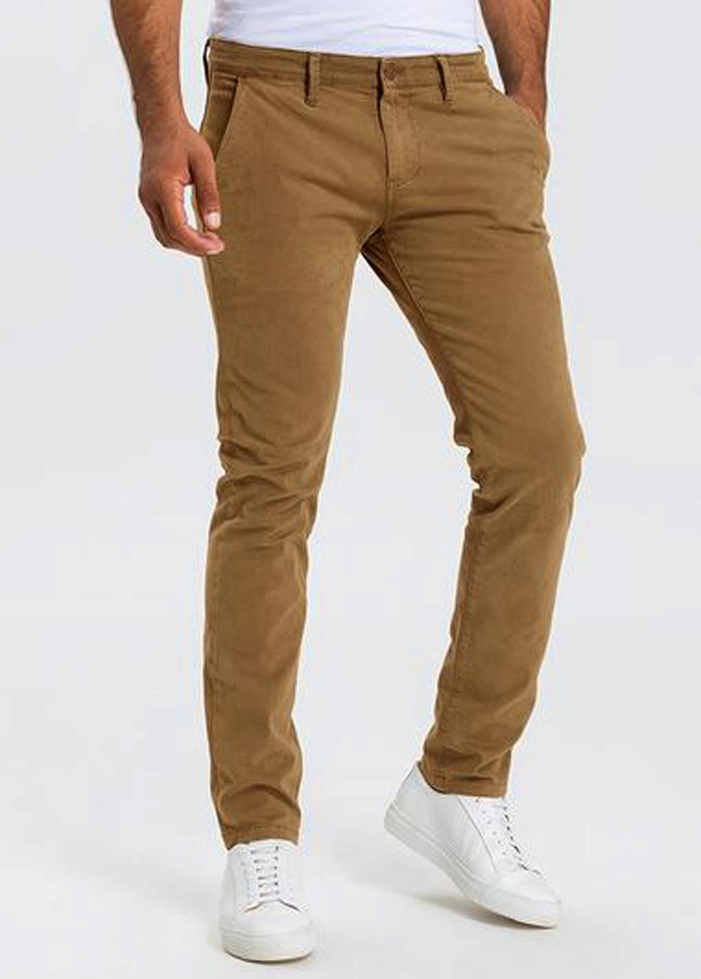 Image of Cross Chino Hose Tapered Fit camel