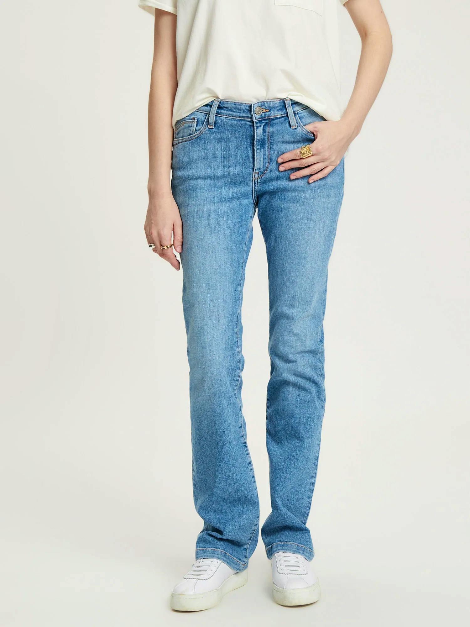 Image of Cross Jeans Lauren Bootcut light blue