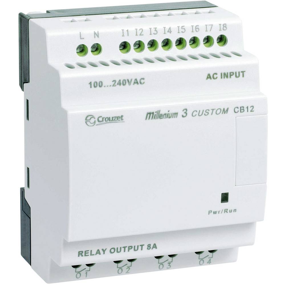 Image of Crouzet 88970021 Millenium 3 CB12 R PLC controller 24 V DC