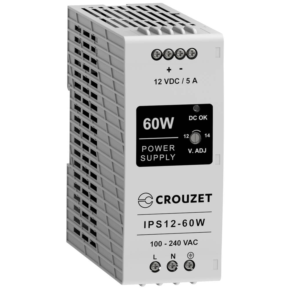 Image of Crouzet Industrial PSU 12 V 5 A 60 W Content 1 pc(s)