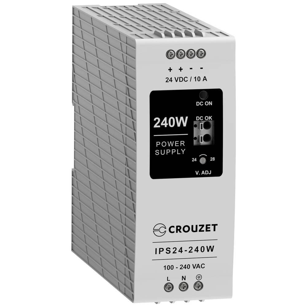 Image of Crouzet Industrial PSU 24 V 10 A 240 W Content 1 pc(s)