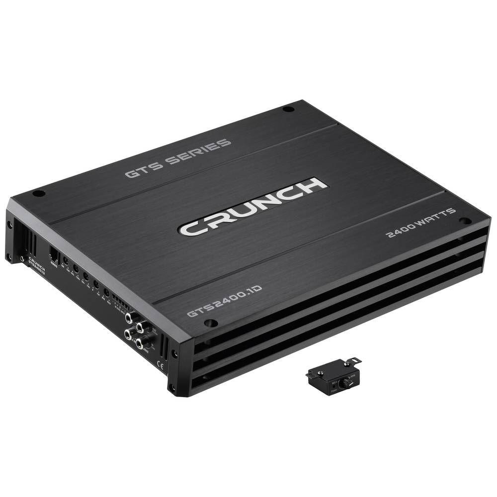 Image of Crunch GTS24001D 1-channel digital headstage 2400 W Volume/bass/treble settings Compatible with: Universal