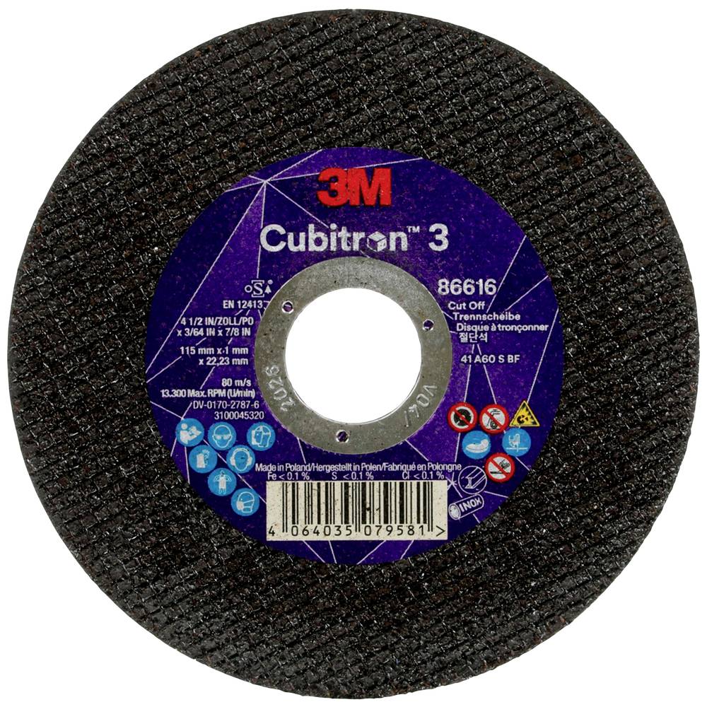 Image of Cubitron 86616 Cutting disc 115 mm 25 pc(s)