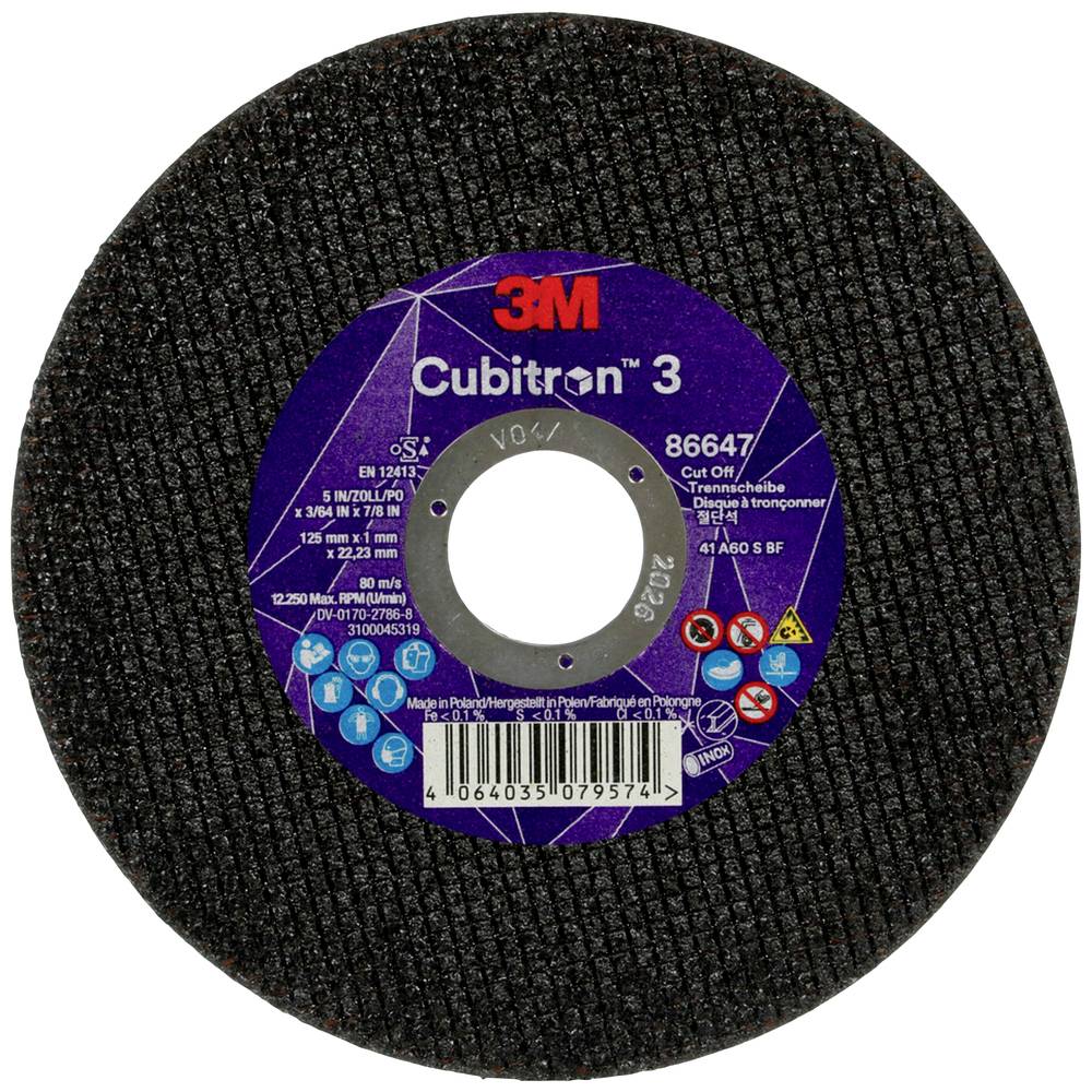 Image of Cubitron 86647 Cutting disc 125 mm 25 pc(s)