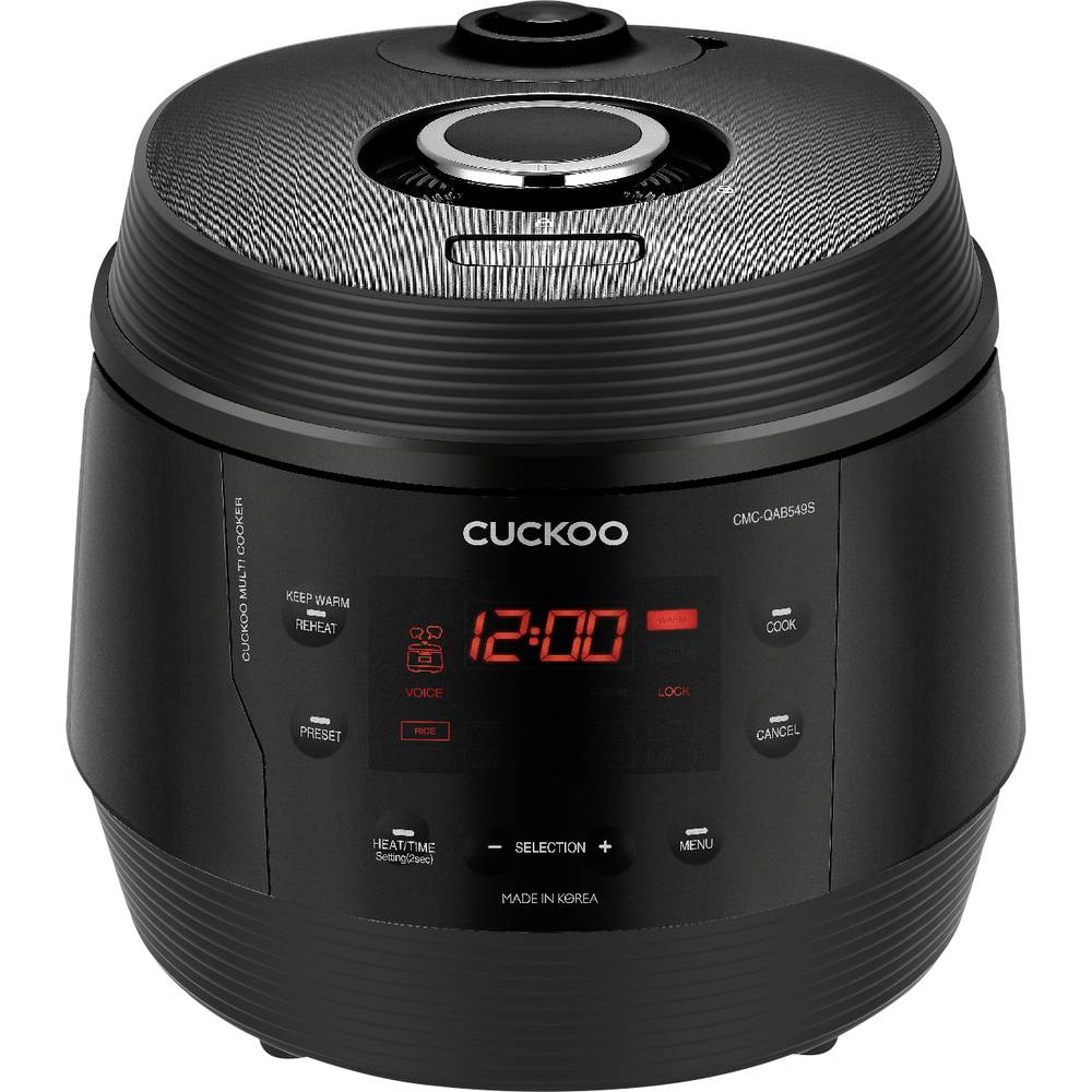 Image of Cuckoo CMC-QAB549S Multi-cooker Black with steam cooker