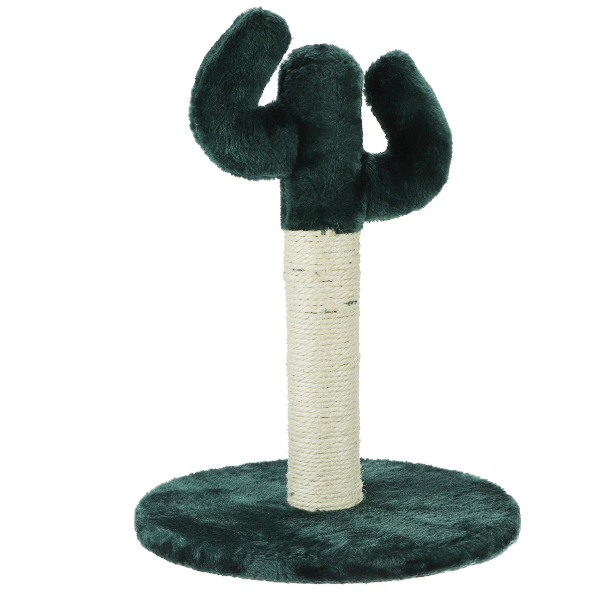 Image of Cute Cactus Pet Cat Tree Toys with Ball Scratcher Posts for Cats Kitten Climbing Tree Cat Toy Protecting Furniture Fast