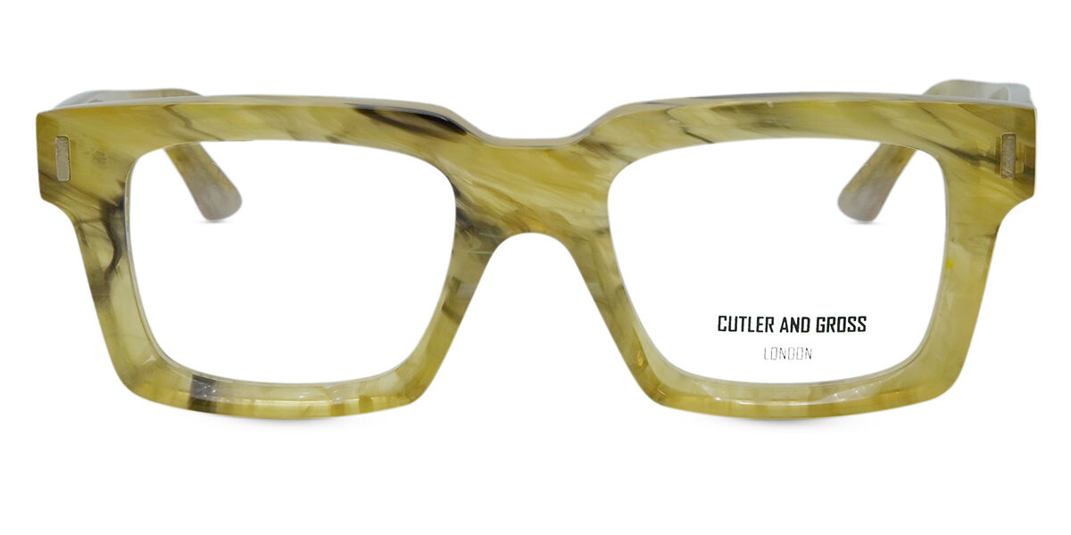 Image of Cutler and Gross 1386 06 Óculos de Grau Marrons Masculino BRLPT