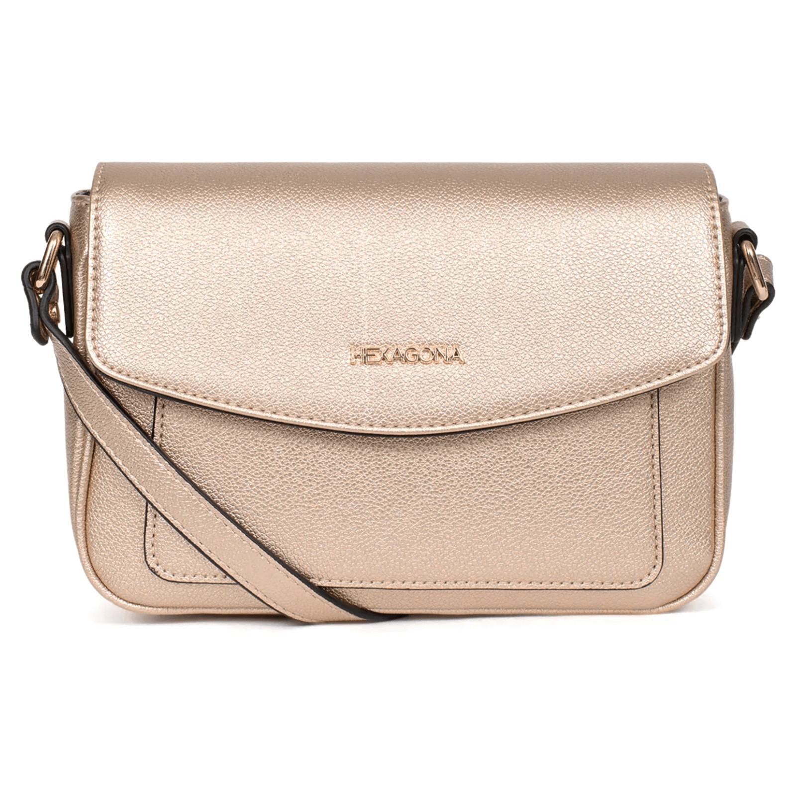 Image of Dámská crossbody kabelka Hexagona Aitana - zlatá CZ