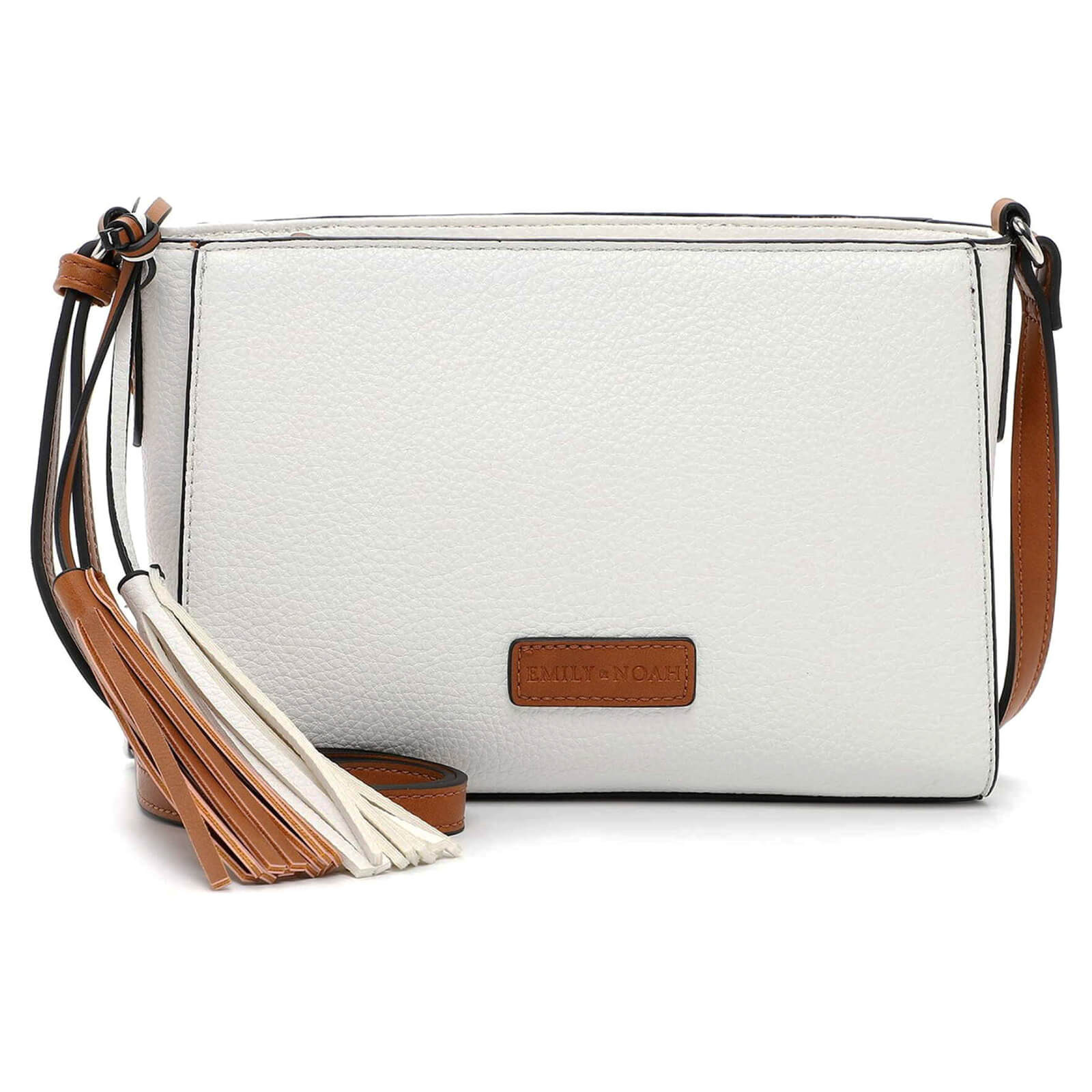 Image of Dámska crossbody kabelka Emily & Noah Bohu - biela SK