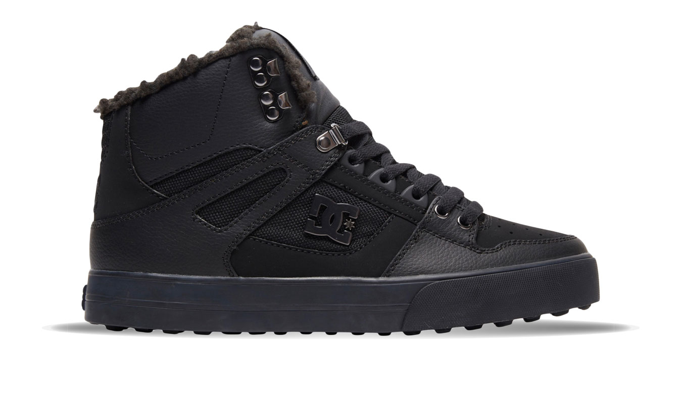Image of DC Shoes Pure High Top WC Black/Black HR