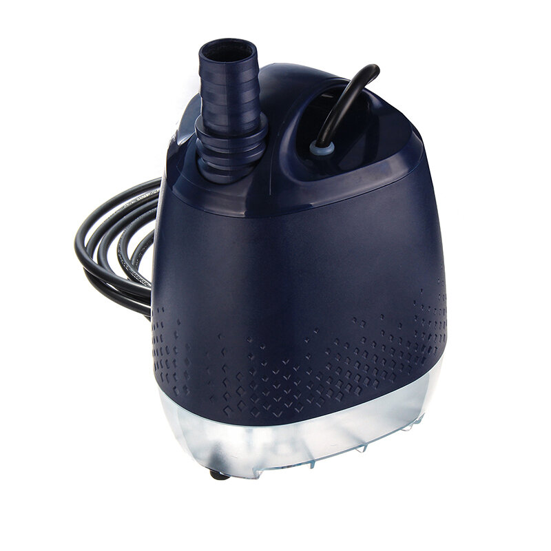 Image of DC24V Submersible Pump Fountain Water Pump Power Cord 2 Nozzles Bottom Suction Pump EU