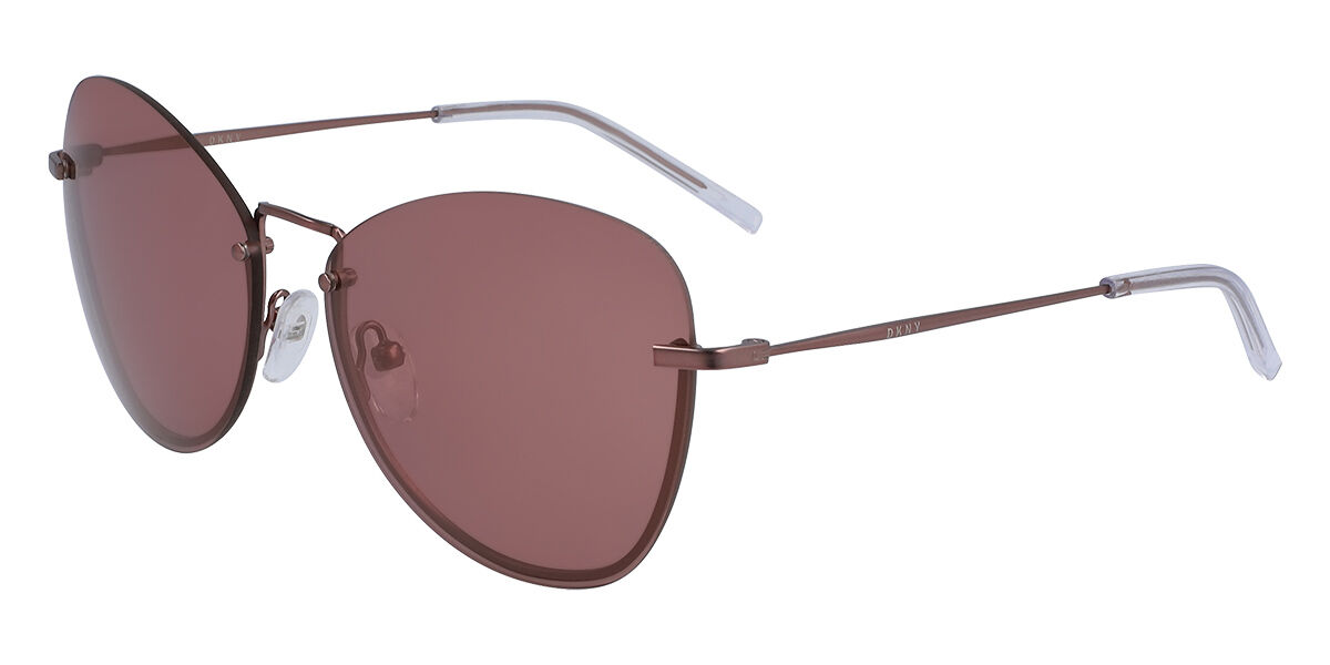 Image of DKNY DK100S 608 Óculos de Sol Marrons Feminino PRT