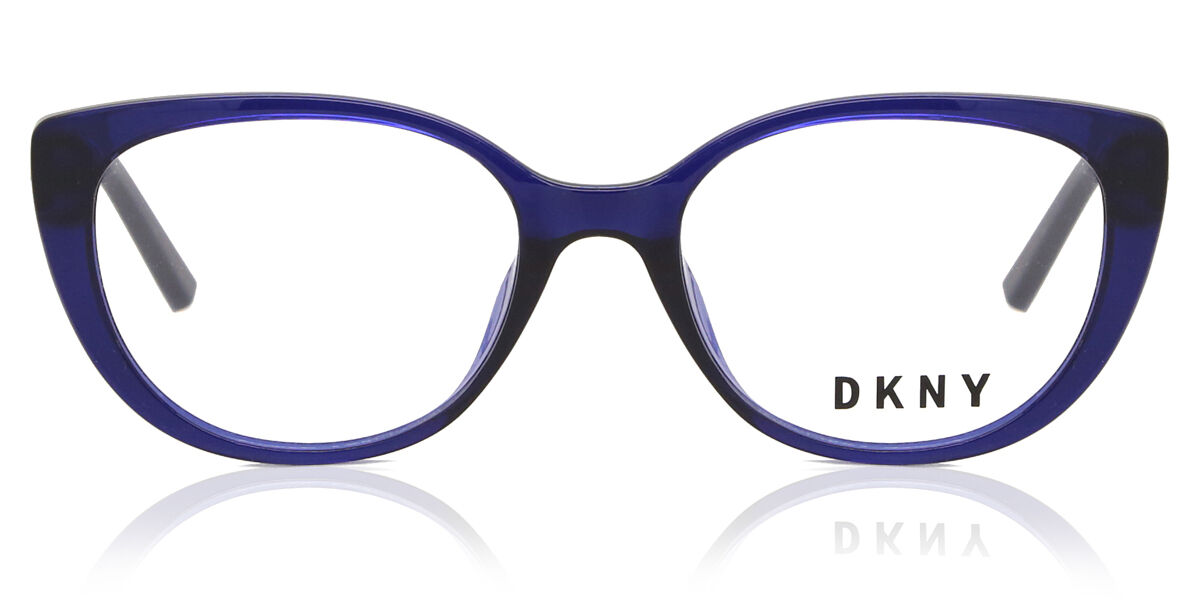 Image of DKNY DK5004 415 50 Lunettes De Vue Femme Bleues (Seulement Monture) FR