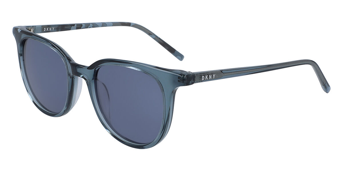 Image of DKNY DK507S 400 49 Lunettes De Soleil Femme Bleues FR