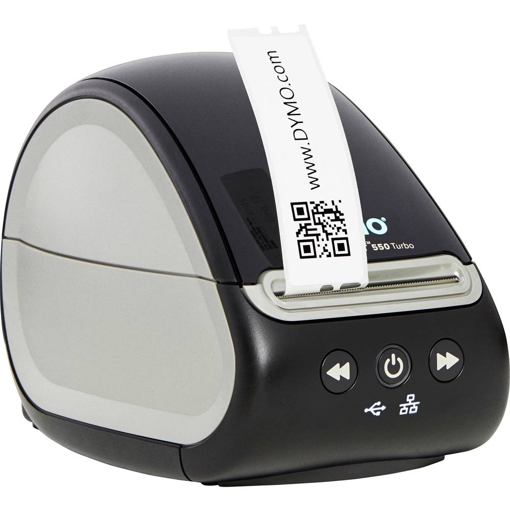 Image of DYMO Labelwriter 550 Turbo Label printer Direct thermal 300 x 300 dpi Max label width: 61 mm USB