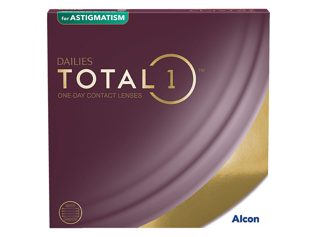 Image of Dailies Total 1 for Astigmatism 90 Pack Lentes de Contacto PRT