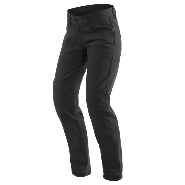 Image of Dainese Casual Slim Lady Tex Black Motorcycle Pants Size 29 ID 8051019317261