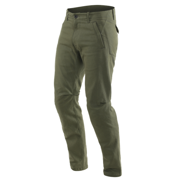 Image of Dainese Chinos Tex Olive Pantalon Taille 28