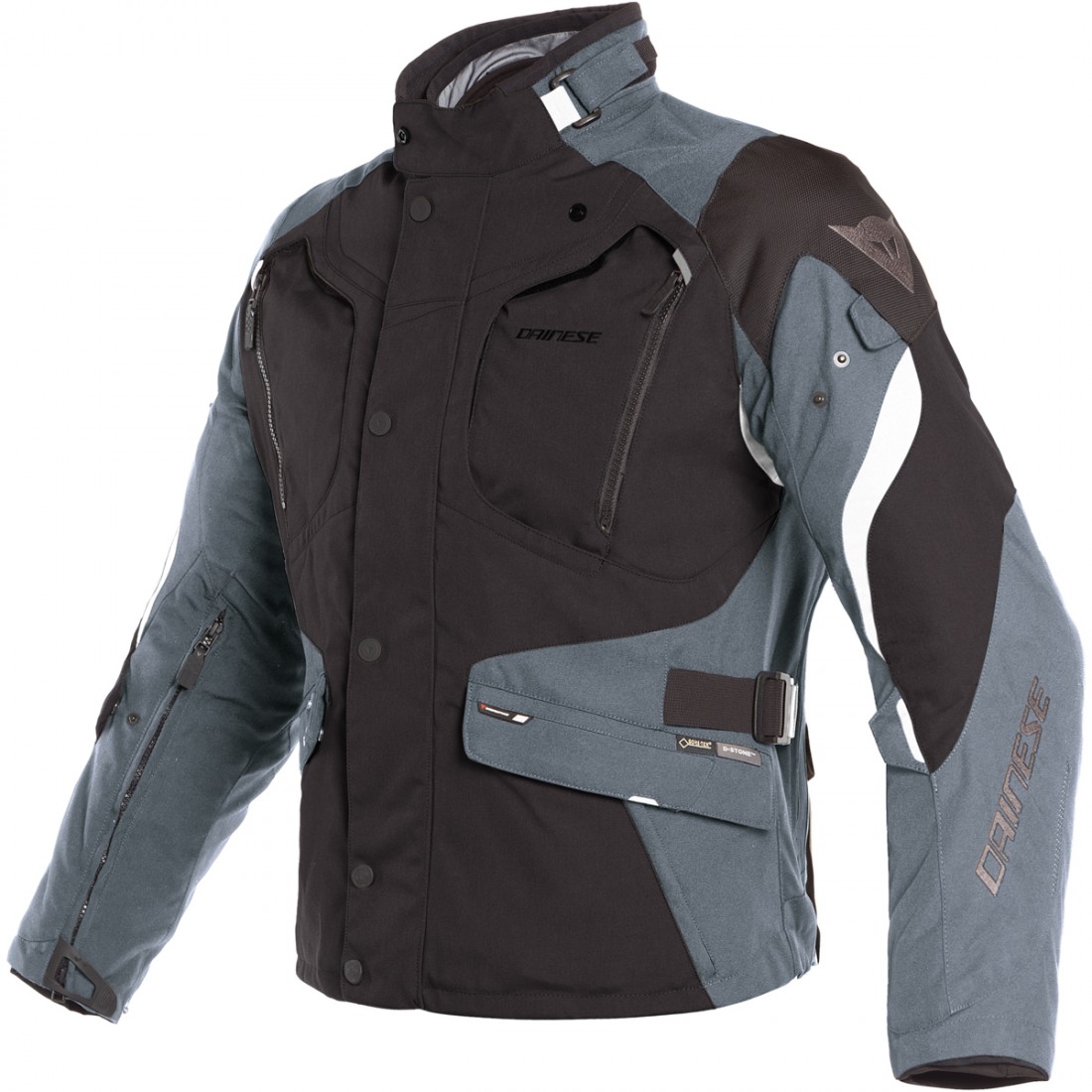 Image of Dainese Dolomiti Gore-Tex Jacket Black Ebony Light Gray Size 46 EN