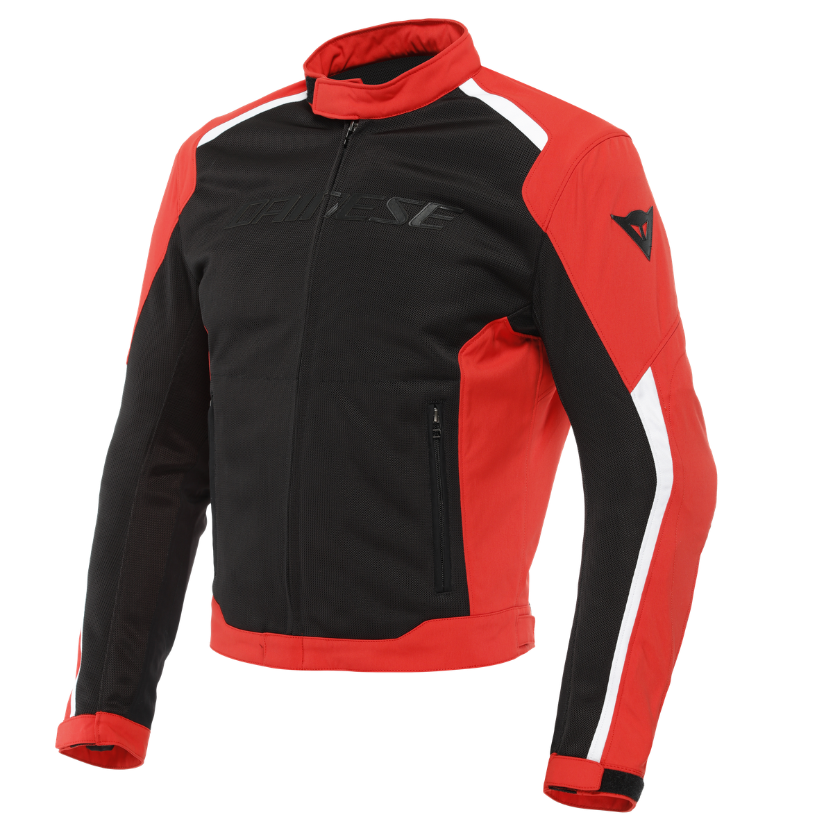 Image of Dainese Hydraflux 2 Air D-Dry Jacket Black Lava Red Size 44 EN