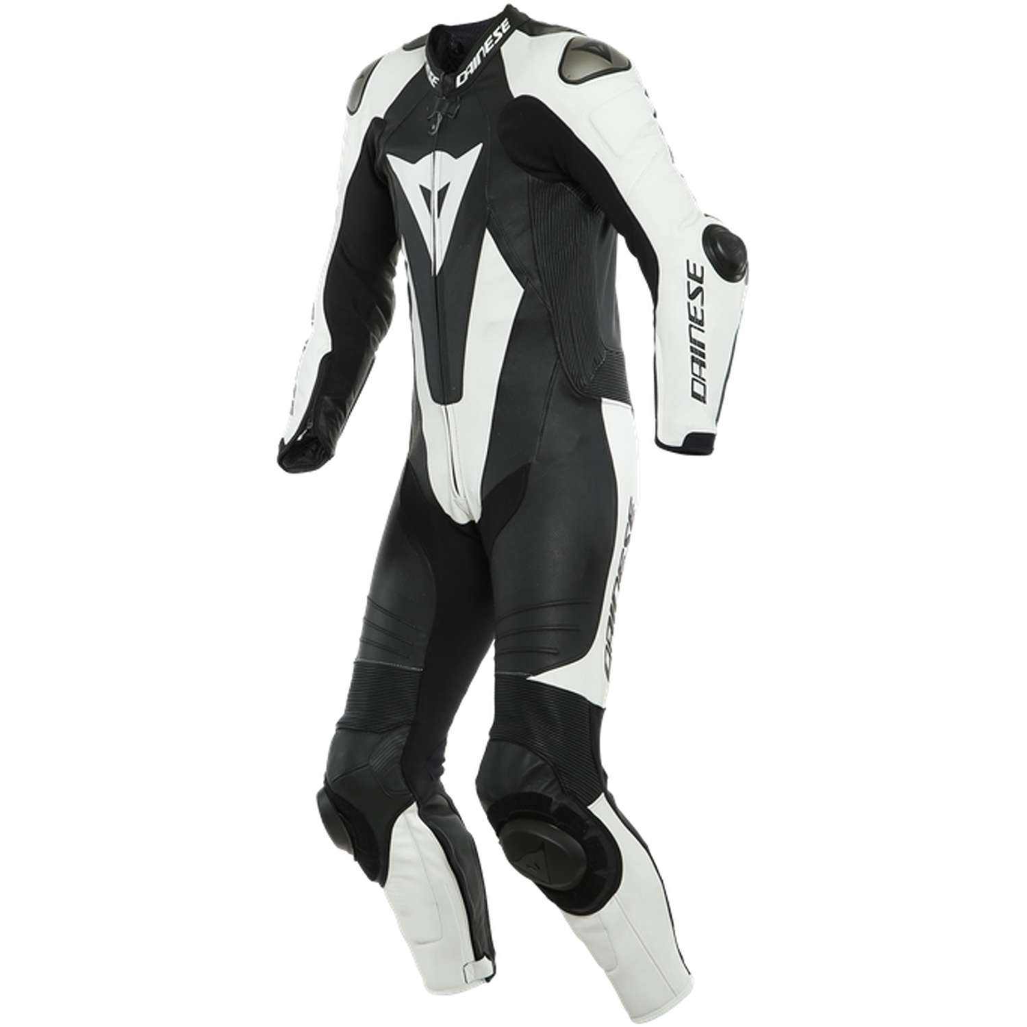 Image of Dainese Laguna Seca 5 1Pc Leather Suit Perf S/T Black White Size 116 ID 8051019257932