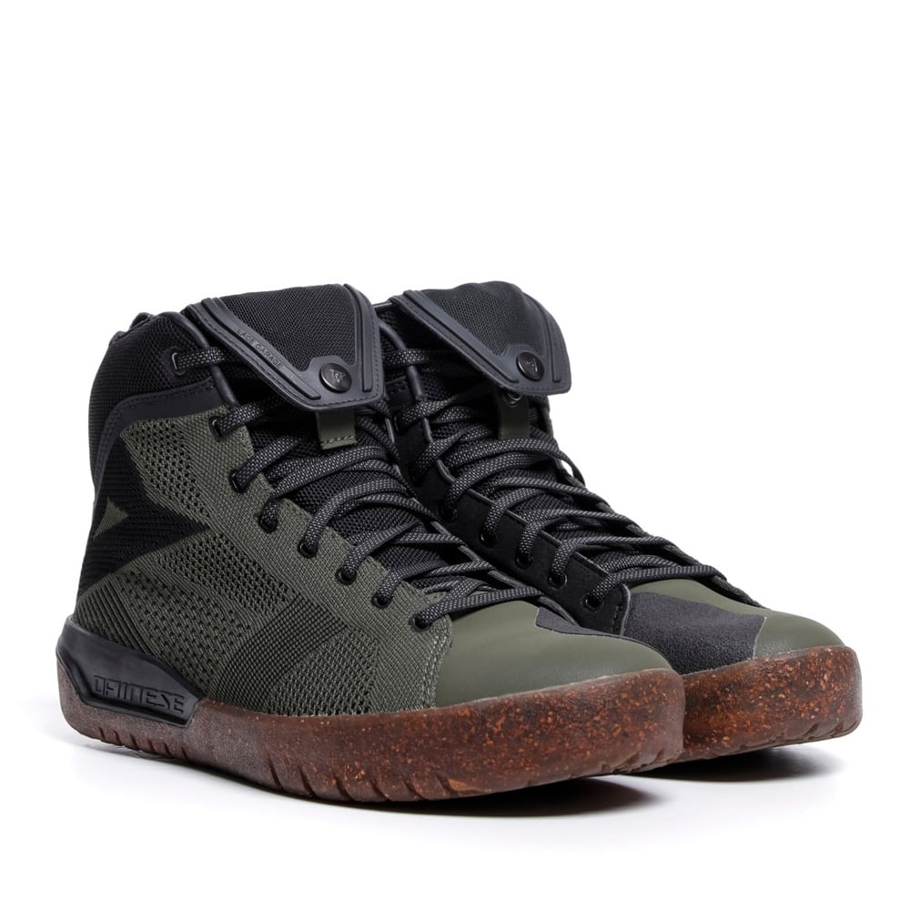 Image of Dainese Metractive Air Grape Leaf Schwarz Natural Rubber Schuhe Größe 39