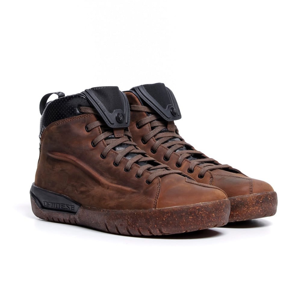 Image of Dainese Metractive D-WP Shoes Brown Natural Rubber Größe 40