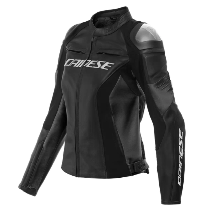Image of Dainese Racing 4 Leather Jacket Lady Black Size 38 EN