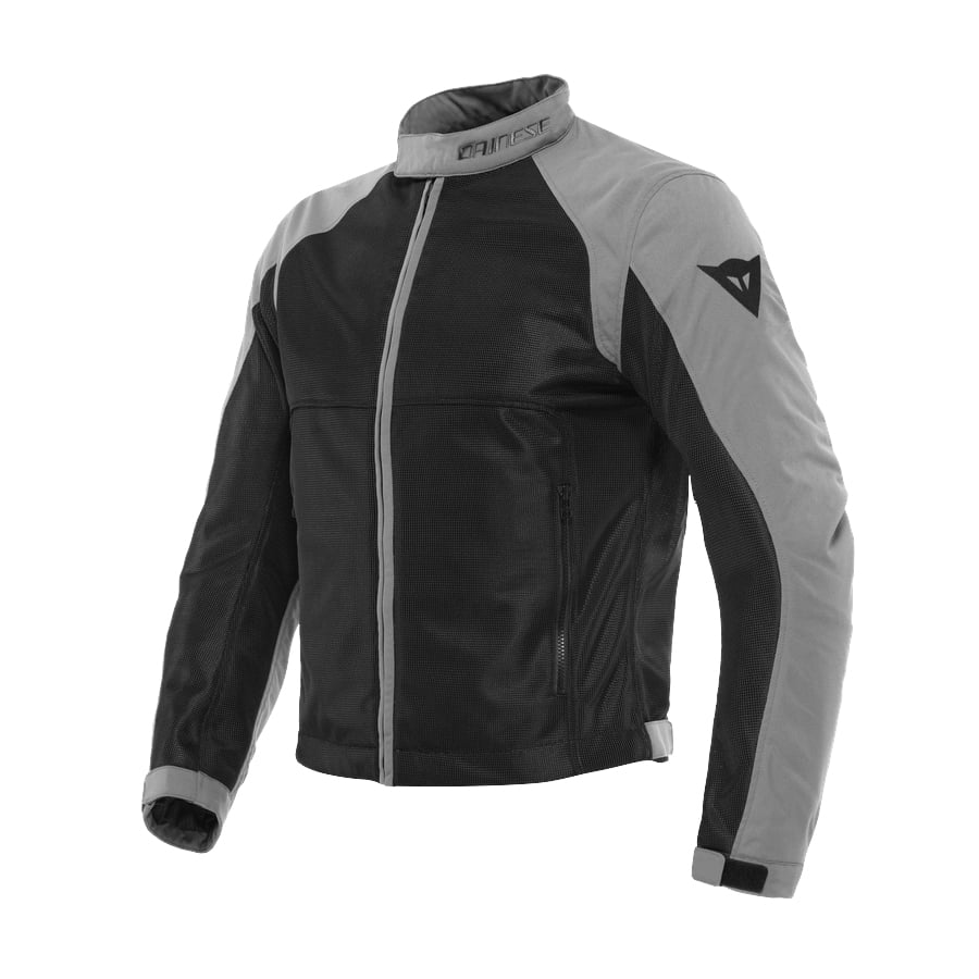 Image of Dainese Sevilla Air Tex Jacket Black Charcoal Gray Size 48 EN