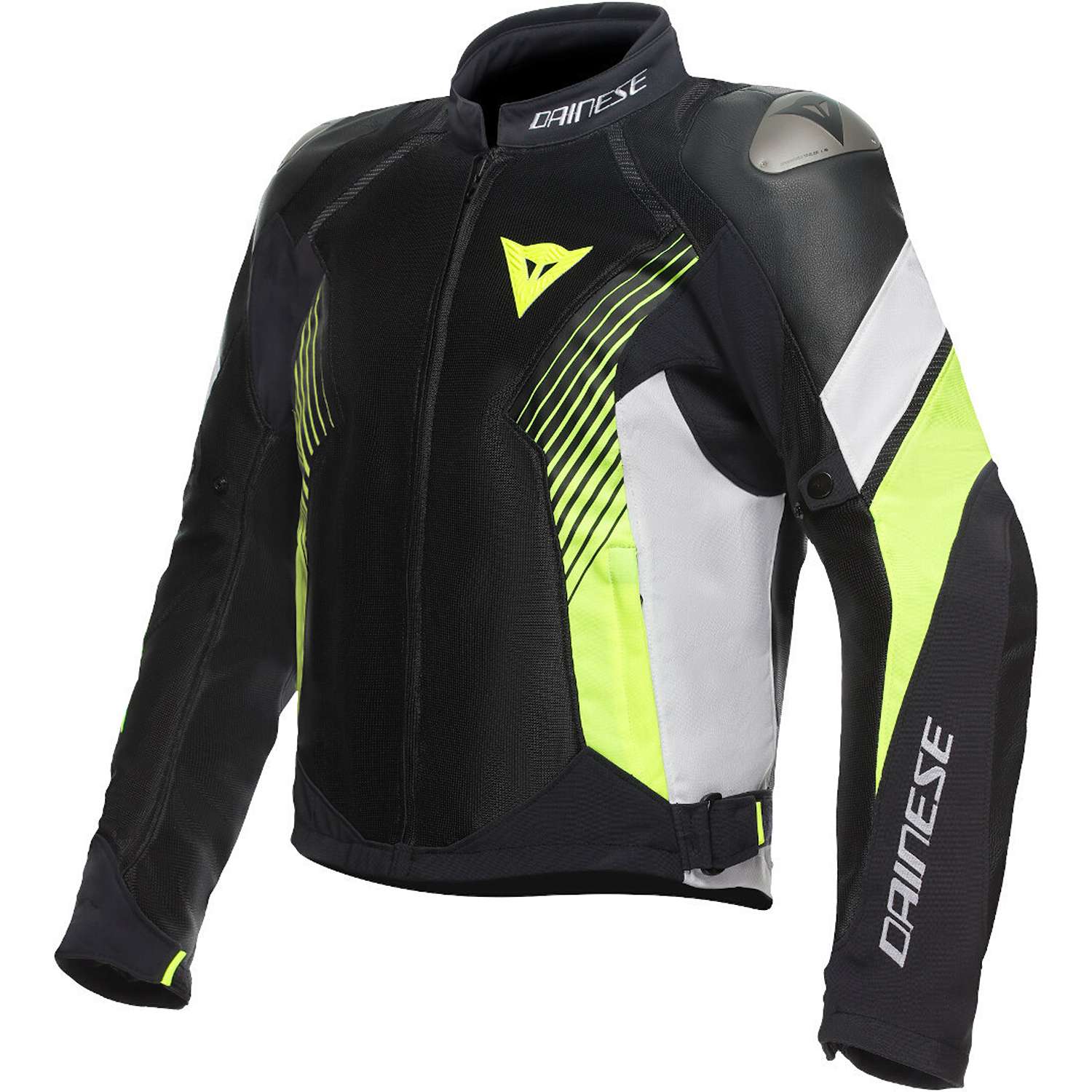 Image of Dainese Super Rider 2 Absoluteshell Jacket Black White Fluo Yellow Taille 52