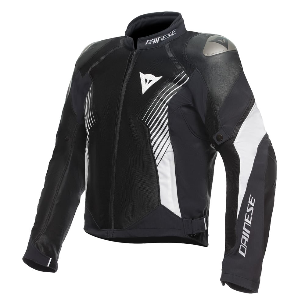 Image of Dainese Super Rider 2 Absoluteshell Jacket Black White Size 46 EN