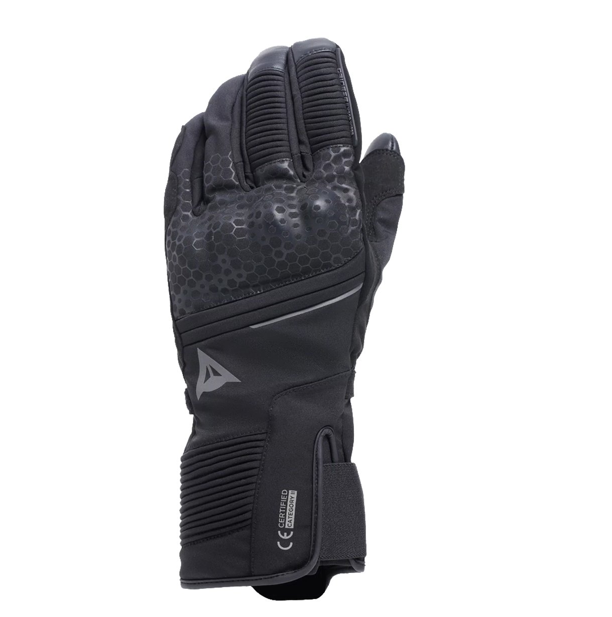 Image of Dainese Tempest 2 D-Dry Long Thermal Schwarz Handschuhe Größe XL