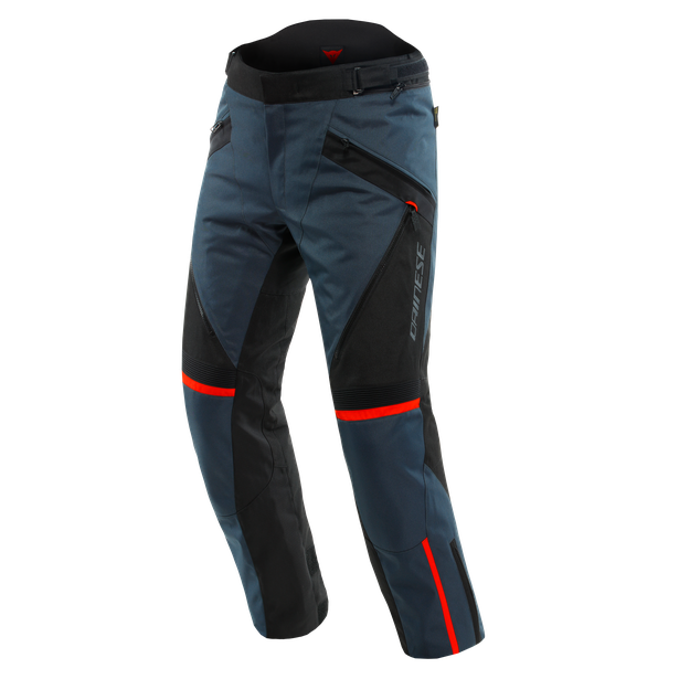 Image of Dainese Tempest 3 D-Dry Pants Ebony Black Lava Red Talla 48