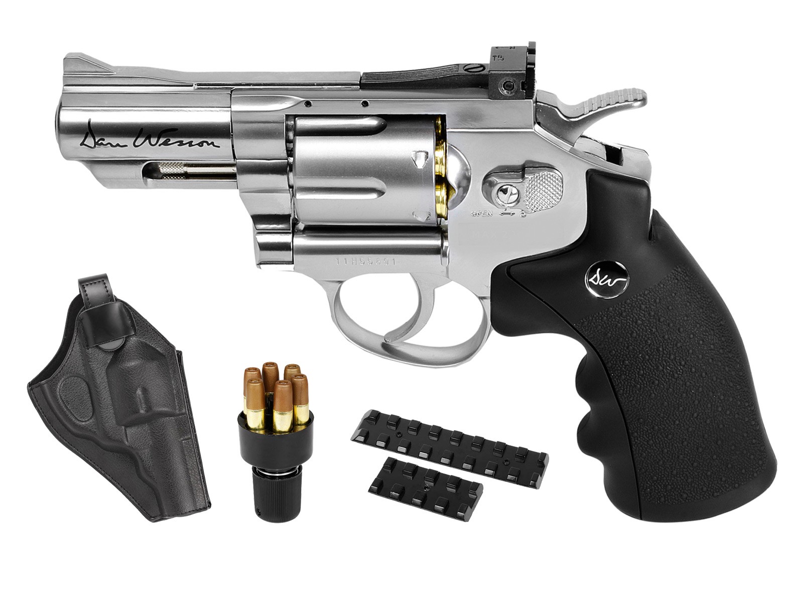 Image of Dan Wesson 25" Barrel CO2 BB Revolver Kit 0177 ID 819024015422