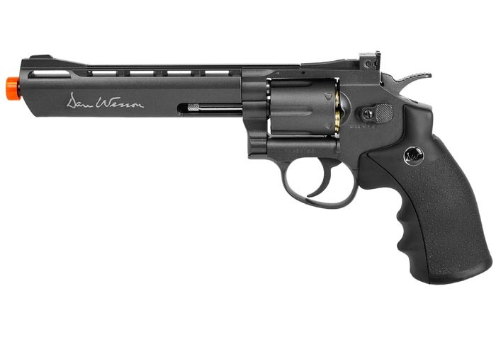 Image of Dan Wesson 6" CO2 Airsoft Revolver Grey 6mm ID 5707843052351
