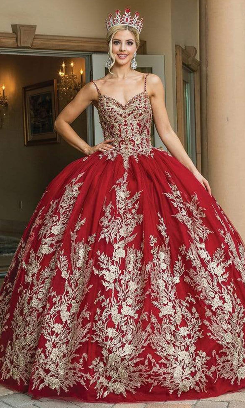 Image of Dancing Queen - 1616 Embellished Royalty Inspired Ballgown