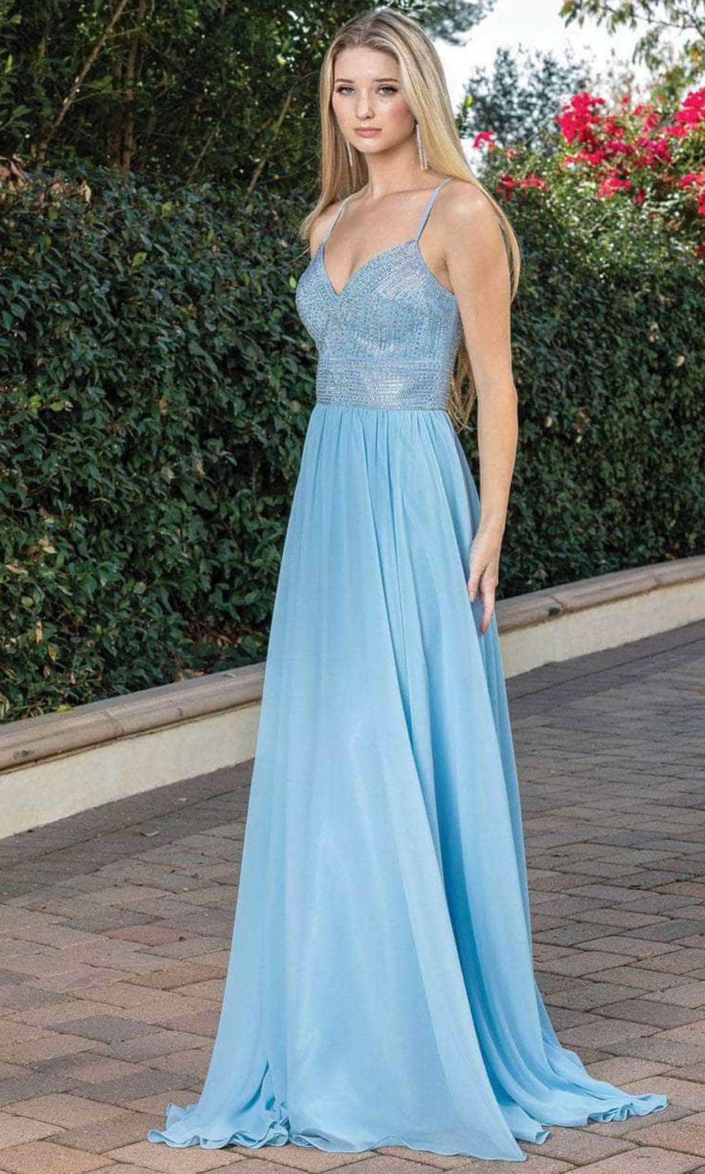 Image of Dancing Queen 4277 - Sleeveless A-Line Prom Dress