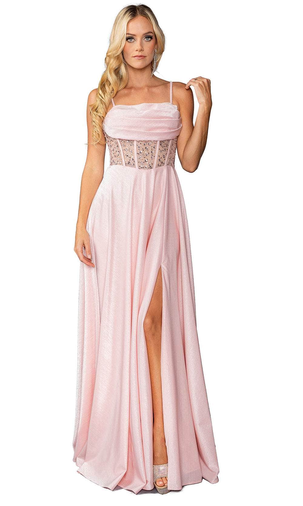 Image of Dancing Queen 4463 - Pleated A-Line Prom Gown
