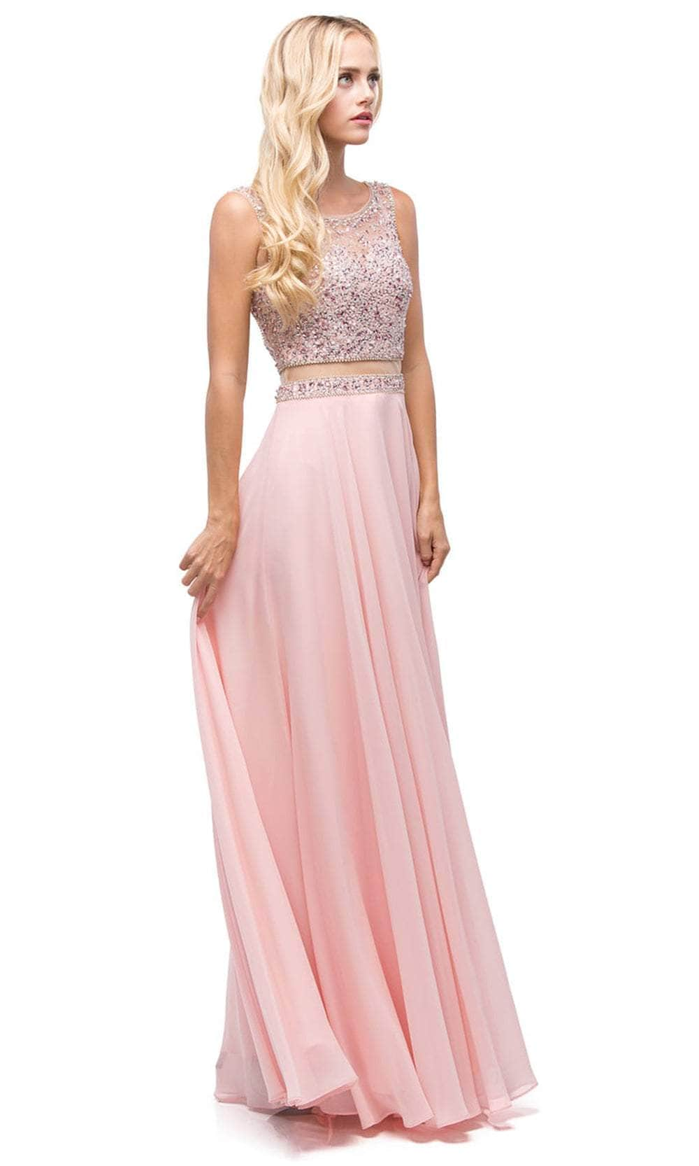 Image of Dancing Queen 9789 - Cutout Back Beaded Prom Gown