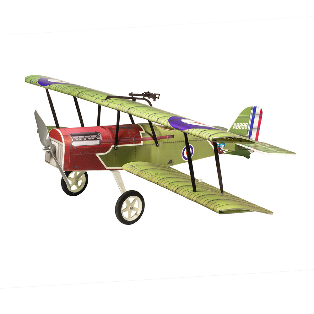 Image of Dancing Wings Hobby E33 SE5A 800mm Wingspan PP Foam RC Airplane Fixed Wing Biplane Warbird KIT/ KIT+Power Combo