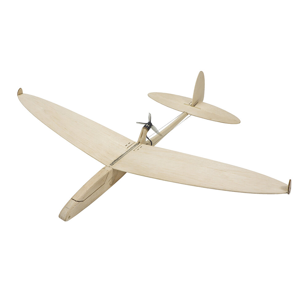 Image of Dancing Wings Hobby F06 Sparrow 620mm Wingspan Balsa Wood RC Airplane Glider KIT/PNP
