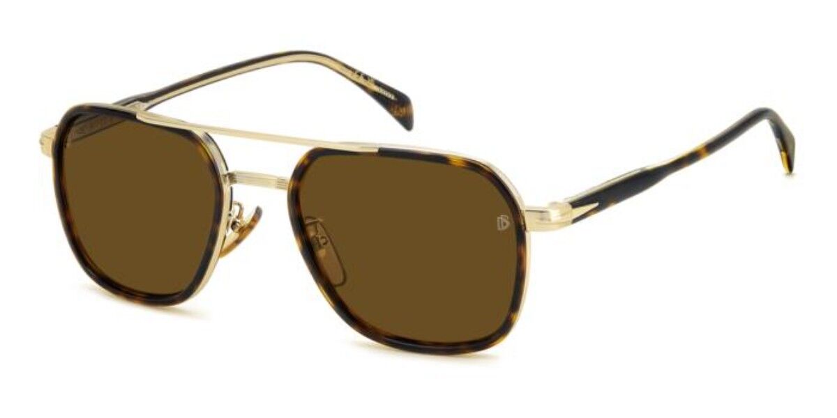 Image of David Beckham DB 1161/S 2IK/70 Óculos de Sol Tortoiseshell Masculino PRT